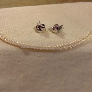 James Avery Heart Ear Posts